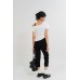 Denim Tapered Pants