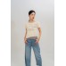 Retro short fake two-piece