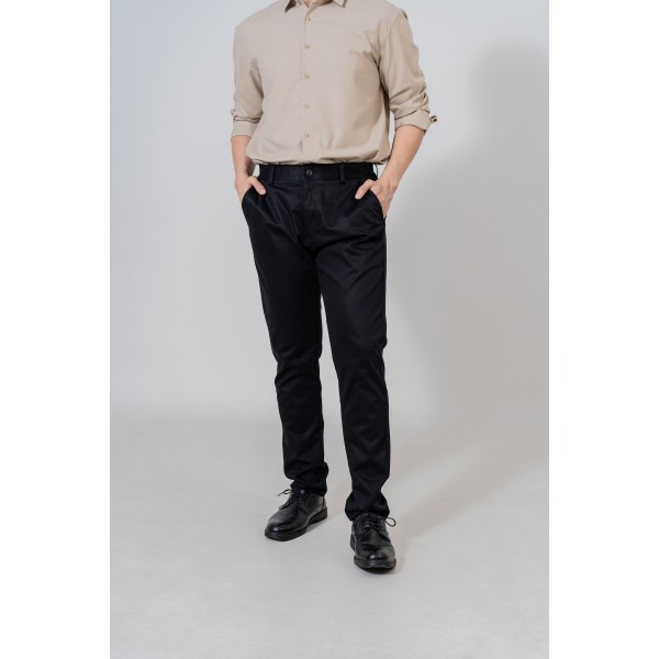 Shiny Finish Suit Trousers