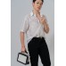 Oversized Short Sleeve Crinkle Shirt Oversized Short Sleeve Crinkle Shirt