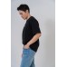 Oversized Embroidered Slogan Tee