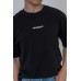 Oversized Embroidered Slogan Tee