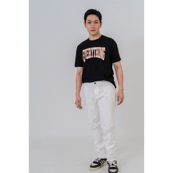 Slogan Print Tee