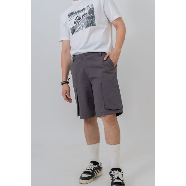 Twill Cargo Shorts
