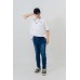 Oversized Embroidered Slogan Tee