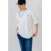 Oversized Embroidered Slogan Tee