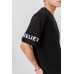 Sleeve Slogan Print Tee