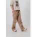 Contrast Dual Drawstring Cargo Pants