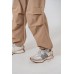 Contrast Dual Drawstring Cargo Pants