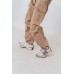 Contrast Dual Drawstring Cargo Pants