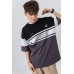 Oversized Contrast Panel Tee