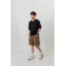 Zipper Pockets Cargo Shorts