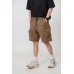 Zipper Pockets Cargo Shorts