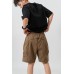 Zipper Pockets Cargo Shorts