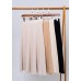 A-line midi knitted skirt