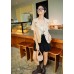Short-sleeved blazer