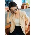 Short-sleeved blazer