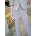 Solid suit trousers