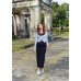 Lace crop button up long sleeves top