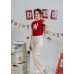 Back ribbon drawstring with cat printed top