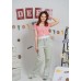 Two layered button up tee