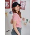 Back drop hole short sleeves top