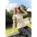 Solid color short sleeves T-shirt