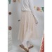 A-line midi with layered floral print skirt