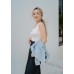 Square-necked sleeveless vest