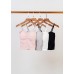 Front ruffled camisole