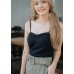 Front ruffled camisole