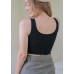 American-style wide-shouldered camisole
