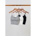 V-neck cropped camisole