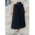 Midi pleated skirt