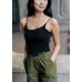 Thin shoulder strap vest