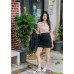 Zipped Back Pencil Skirt