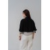 Drawstring Hem Layered Check Shirt