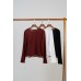 Tassel Hem Knitted Top