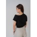 Asymmetrical Neck One Shoulder Off Top