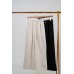 Waist Pleated Button Pants