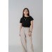 Waist Pleated Button Pants