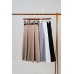 Belted A-Line Skirt
