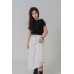 Belted A-Line Skirt