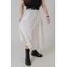 Belted A-Line Skirt