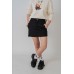 Two Button A-Line Skirt