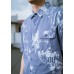 Short-sleeved printed shirt