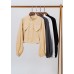 Zip-up open jacket