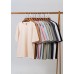 Solid short-sleeved top
