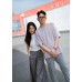 Solid short-sleeved top