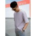 Solid short-sleeved top